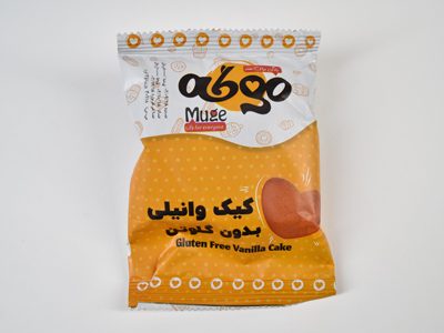 کیک وانیلی بدون گلوتن موگه