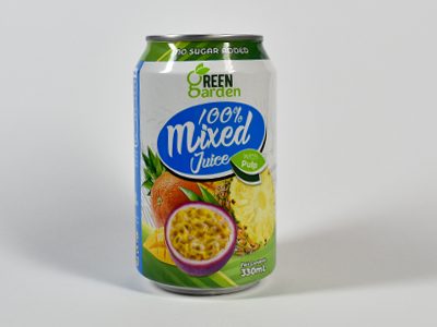 ابمیوه بدون گلوتن با طعم پرتقال گرین گاردن